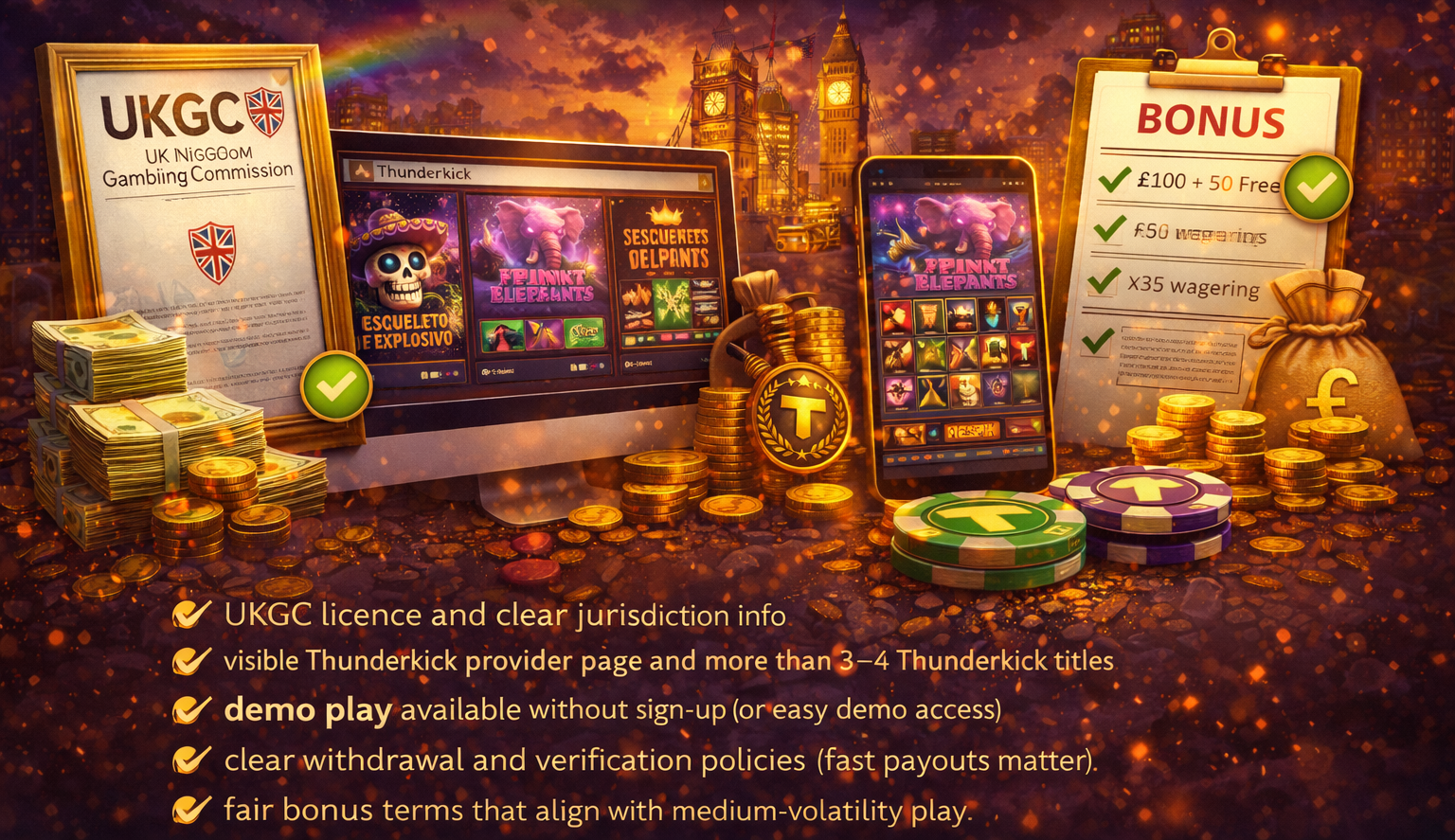 Top Thunderkick online casinos — what to watch for in the UK